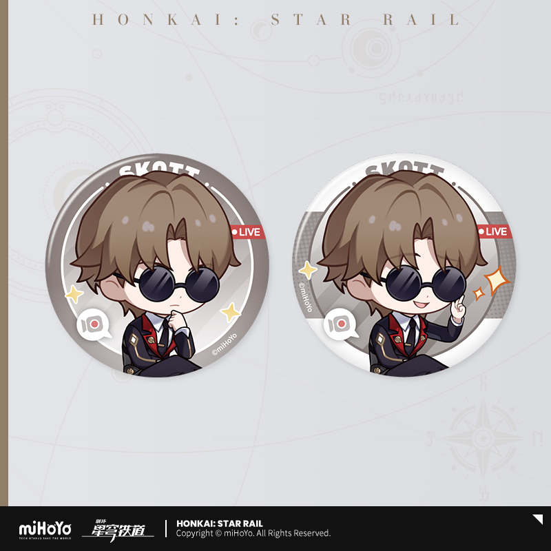 【Pre-Order】Honkai: Star Rail - Owlbert's Reception Room Series Badge Set