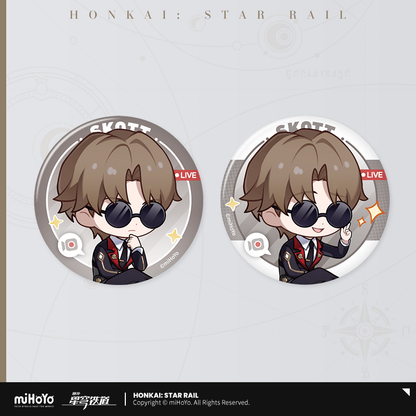 【Pre-Order】Honkai: Star Rail - Owlbert's Reception Room Series Badge Set