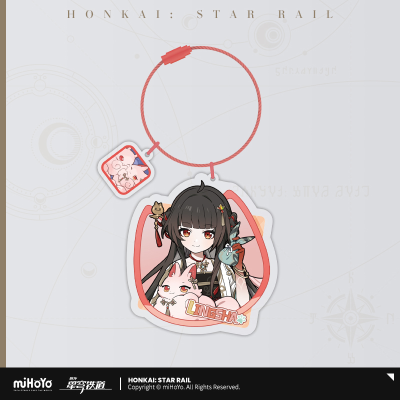 Honkai: Star Rail - Little Cat Series Acrylic Keychain