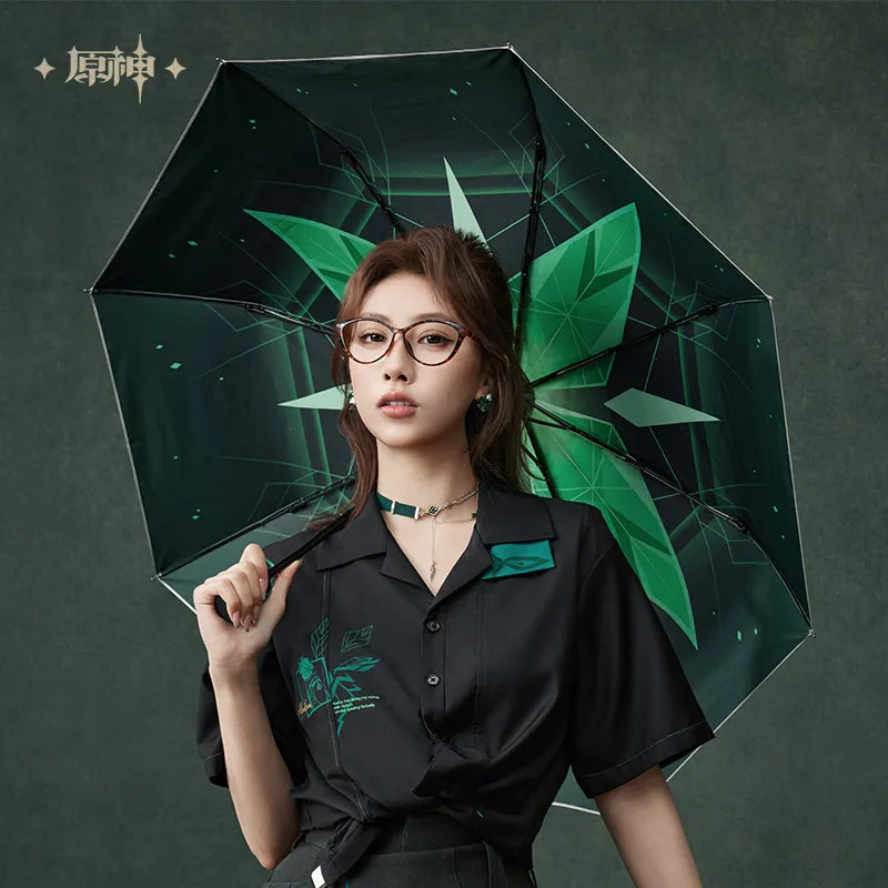 【Pre-Order】Genshin Impact - Alhaitham Impression Series Compact UV Protection Umbrella