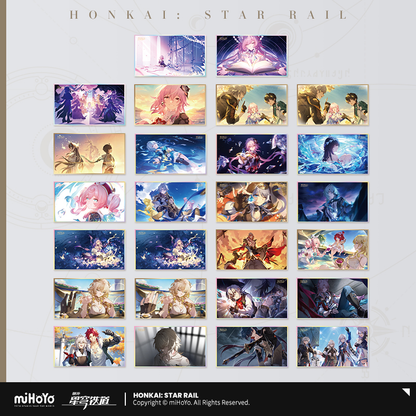【Pre-Order】Honkai: Star Rail - The Memories We Share Series PET Shikishi Vol.2