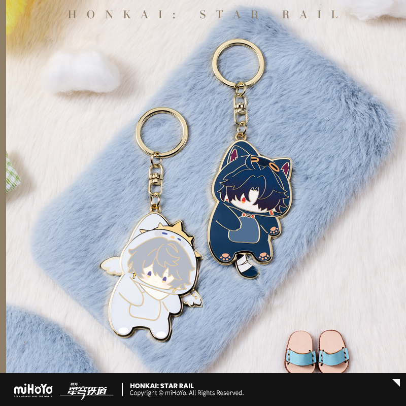 【Pre-order】Honkai: Star Rail - Boys' Dormitory Series Chibi Metal Keychain