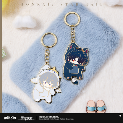 【Pre-order】Honkai: Star Rail - Boys' Dormitory Series Chibi Metal Keychain