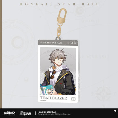 Honkai: Star Rail - Express Travel Acrylic Sanddrift Keychain