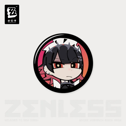 【Pre-Order】Zenless Zone Zero - Perfect Fit Series Agent Avatar Mini Badge Blindbox Vol.2