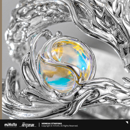 【Pre-Order Deadline: JUNE 28TH】Honkai: Star Rai l- Cosmic Star Dan Heng• Imbibitor Lunae Themed Ring