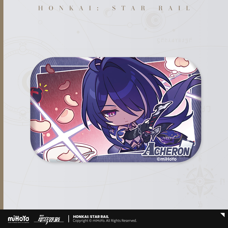 【Pre-Order】Honkai: Star Rail - Pom-Pom Photo Album Series Tinplate Badge