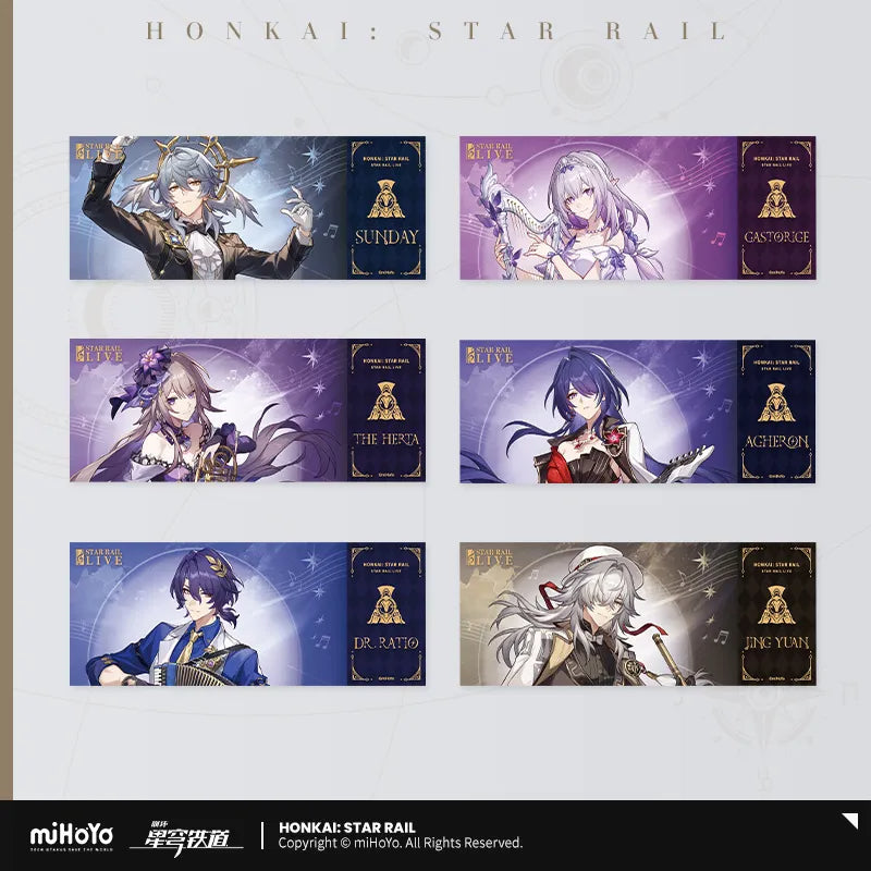 Honkai: Star Rail Live 2025/2024 Ticket Set