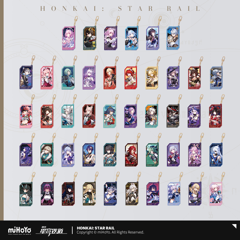 【Pre-Order】Honkai: Star Rail - All-Stars Invite Series Quicksand Acrylic Keychain
