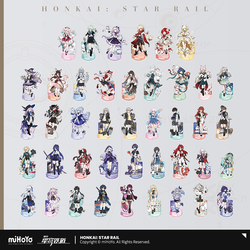 Honkai: Star Rail - Little Cat Series Acrylic Standee - OMO Merch