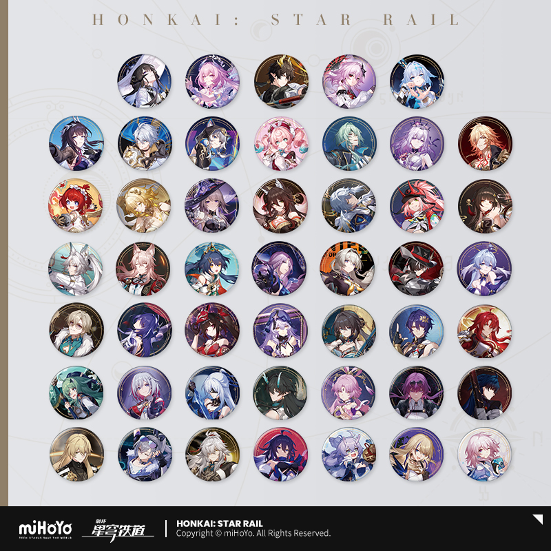 【Pre-Order】Honkai: Star Rail - All-Stars Invite Series Badge