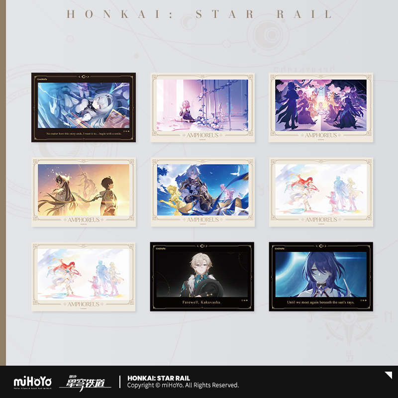 【Pre-Order】Honkai: Star Rail - The Memories We Share Series Lenticular Collectible Card