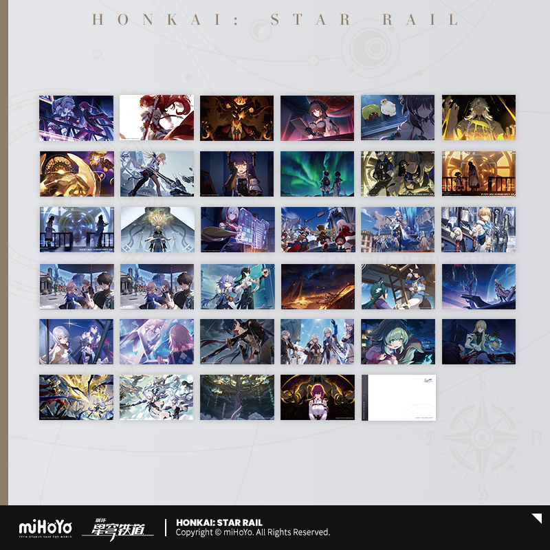 【Pre-Order】Honkai: Star Rail - The Memories We Share Series Postcard Set