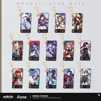Honkai: Star Rail - Standing Design Series Character Keychain - The Nihility