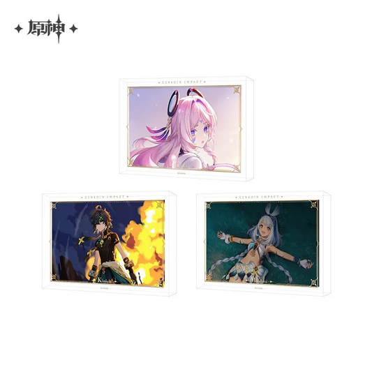 【Pre-Order】Genshin Impact - Character PV Thick Acrylic Decoration