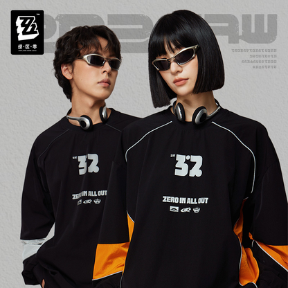 【Pre-Order】Zenless Zero Zone - 3Z STUDIO 2026AW Series Color-Blocked Quick-Dry Pullover Sports Top