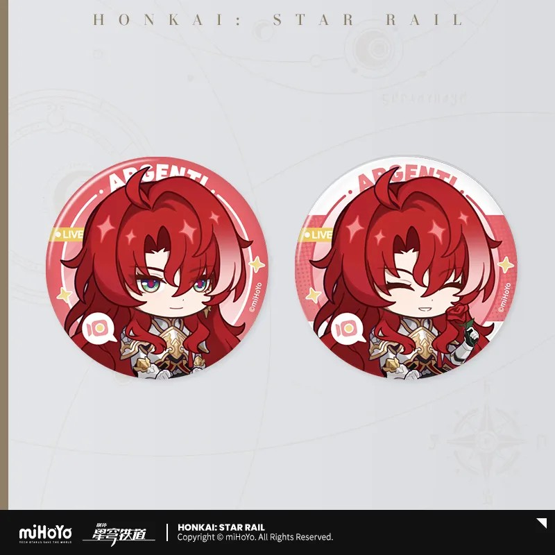 Honkai: Star Rail - Owlbert’s Reception Room Series Badge Set