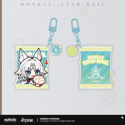 【Pre-Order】Honkai: Star Rail -  Delicious Enjoyment Series Chibi  Emoticons Acrylic Keychian-