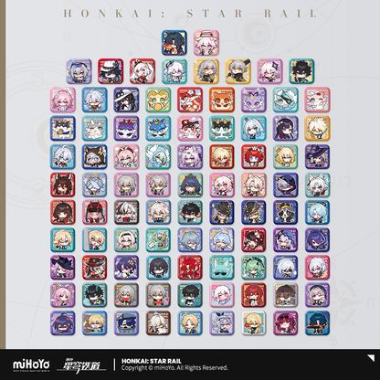 【Pre-Order】Honkai: Star Rail - Pom-Pom Gallery Square Badge