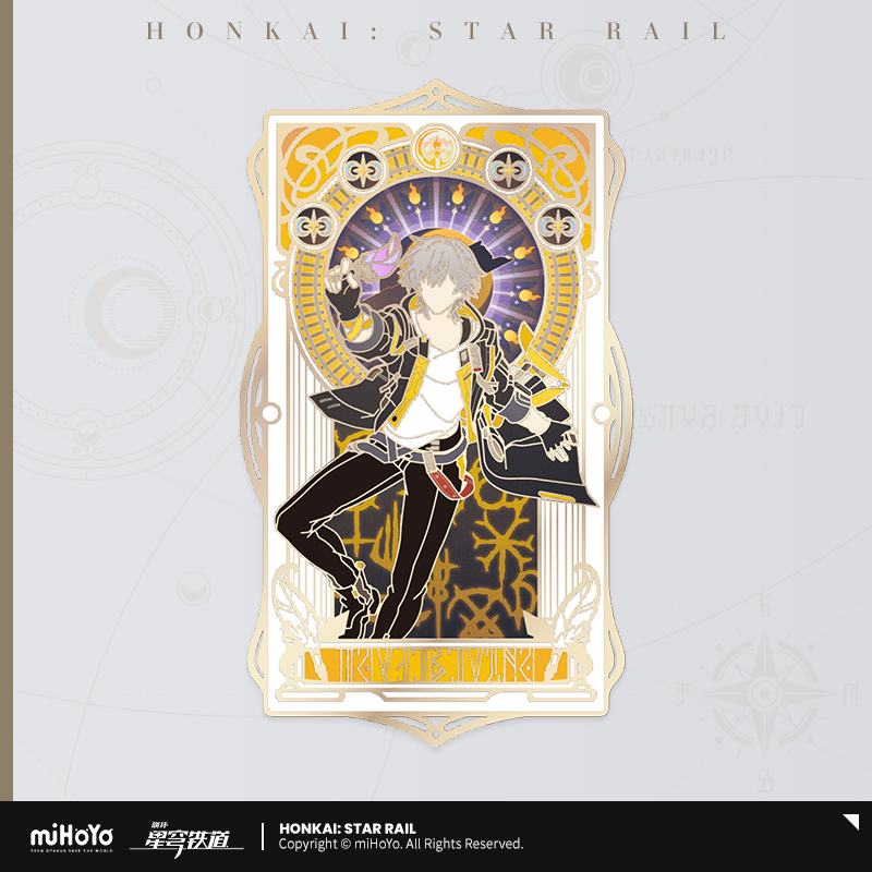 【Pre-Order】Honkai: Star Rail -As I've Written Series Metal Bookmark