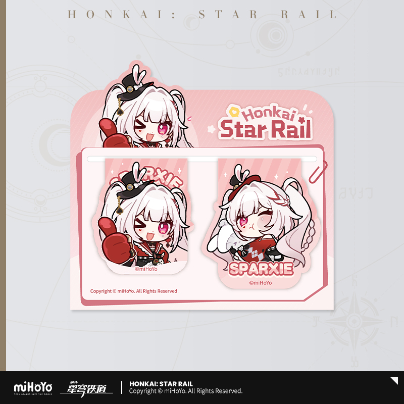 【Pre-Order】Honkai: Star Rail - Pom-Pom Gallery Soft Magnet Bookmark Set