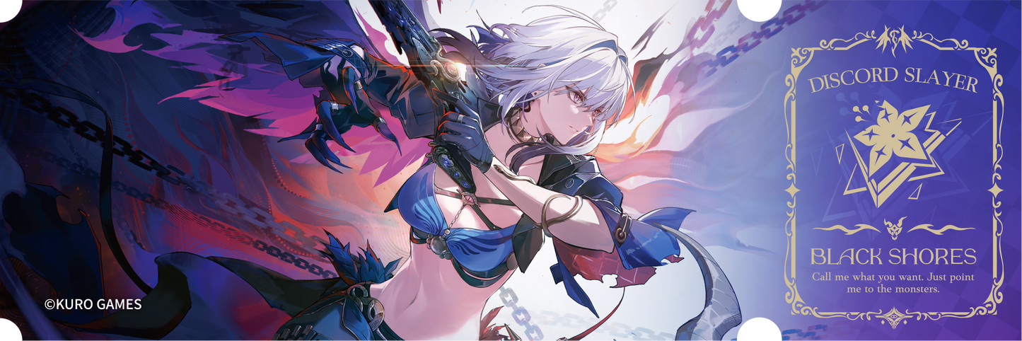 【Bonus Gift】Wuthering Waves - Resonator Themed Laser Ticket