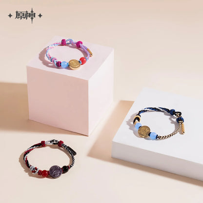 【Pre-order】Genshin Impact - Character Impression Series Bead Woven Rope Bracelet