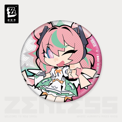【Pre-Order】Zenless Zone Zero - New Eridu Series Chibi Badge: Angels of Delusion