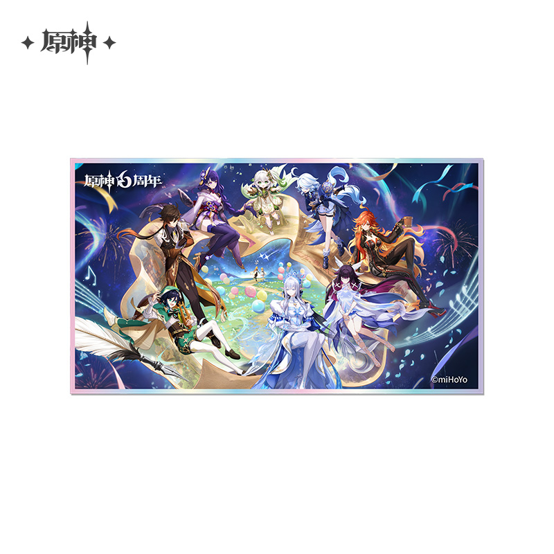 【Pre-Order】Genshin Impact - 6th Anniversary Celebration Series Acrylic Shikishi