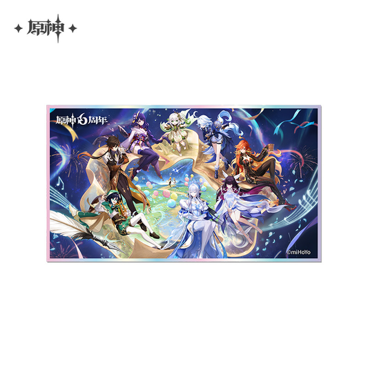 【Pre-Order】Genshin Impact - 6th Anniversary Celebration Series Acrylic Shikishi