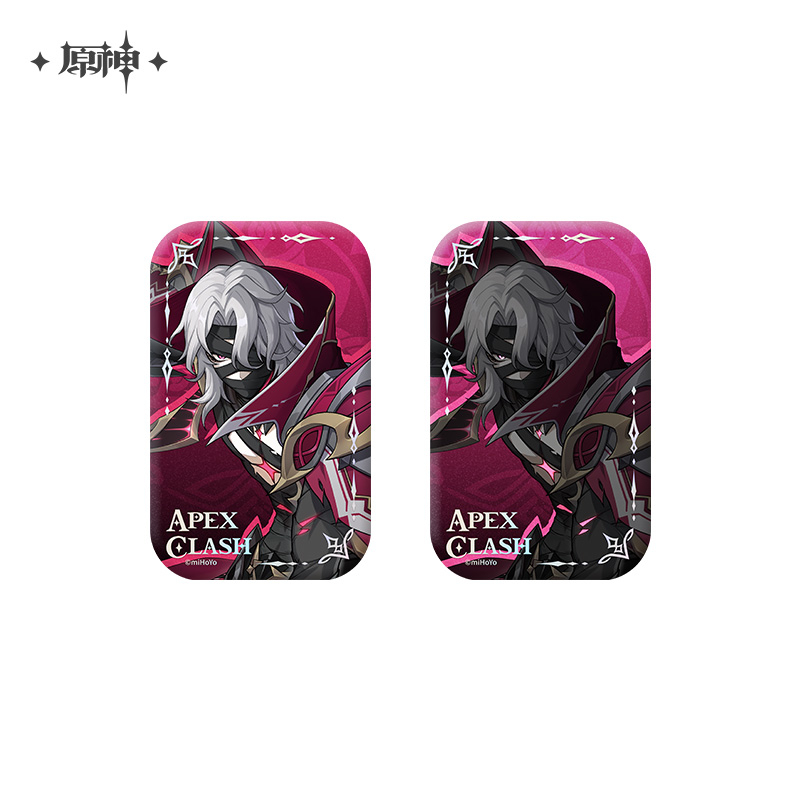 【Pre-Order】Genshin Impact – Apex of Battle Series Badge and Standee