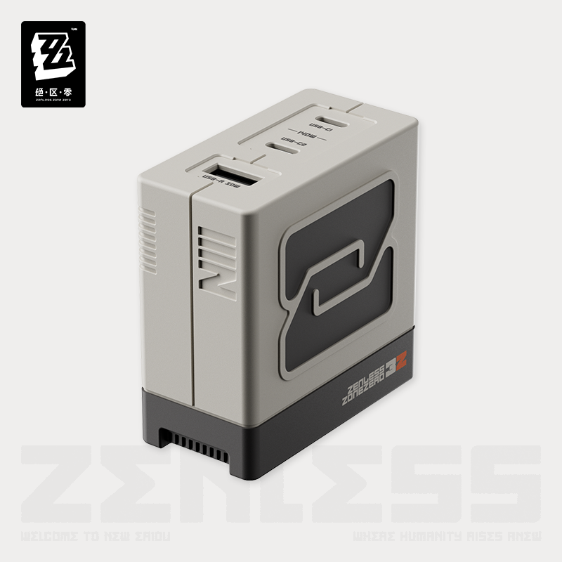 【Pre-Order】Zenless Zone Zero – Rapid Power Pro Series 140W GaN 3-Port Fast Charging Adapter