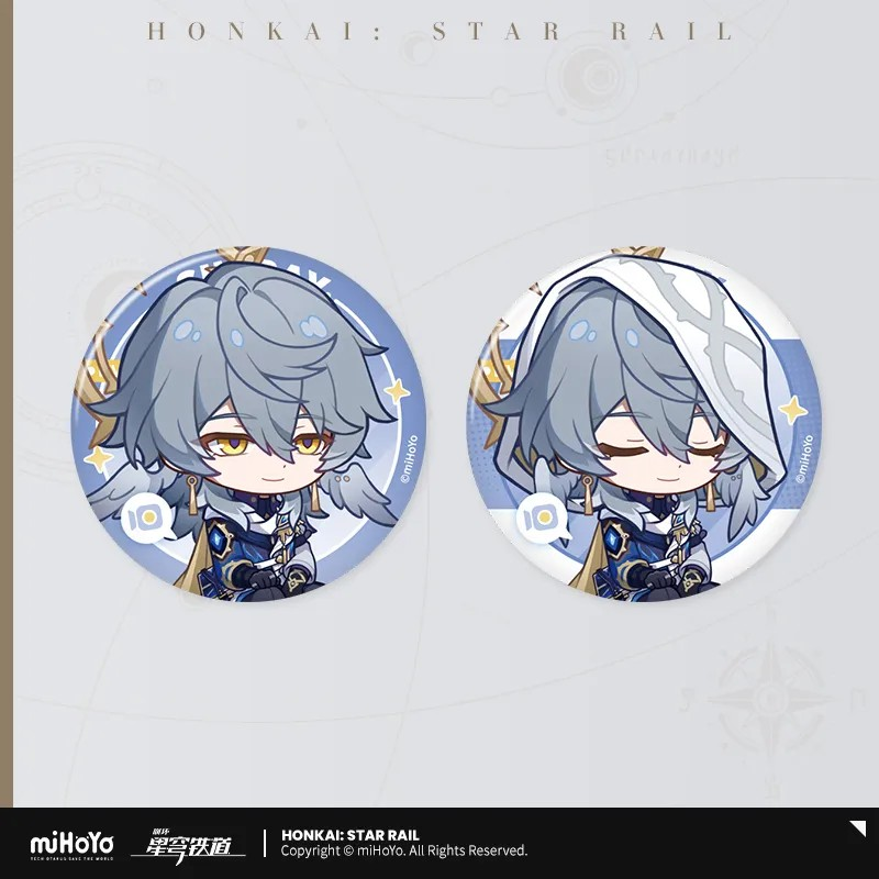 Honkai: Star Rail - Owlbert’s Reception Room Series Badge Set