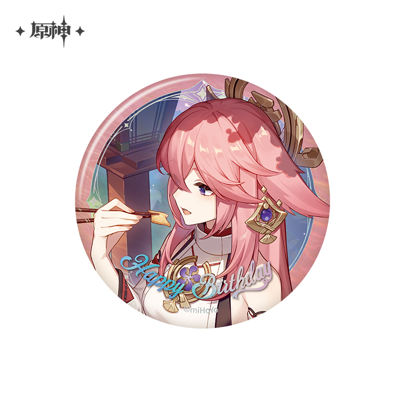 【Pre-Order】Genshin Impact - Day of Destiny Birthday Series Badge 2025