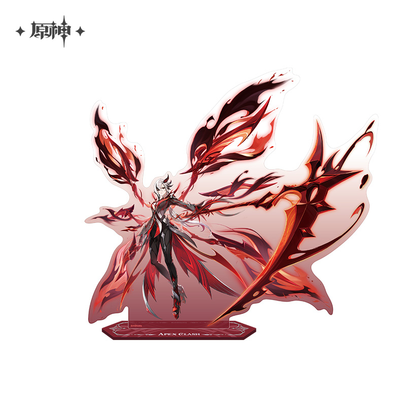 【Pre-Order】Genshin Impact – Apex of Battle Series Badge and Standee