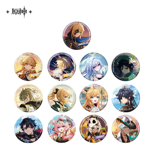 Genshin Impact - Theme Series Character Badges - Vol.2