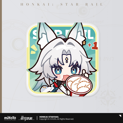 【Pre-Order】Honkai: Star Rail -  Delicious Enjoyment Series Chibi  Emoticons Badge