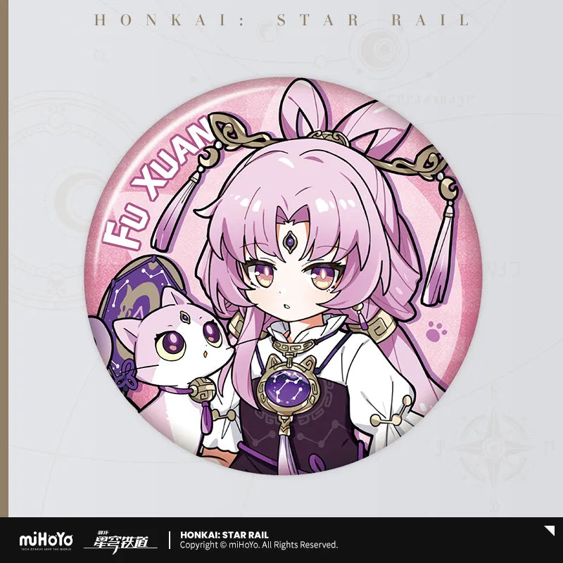 Honkai: Star Rail - Little Cat Series Tinplate Badge