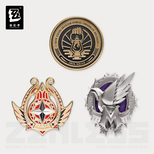 【Pre-Order】Zenless Zone Zero - Camp Series Metal Badge Vol.3