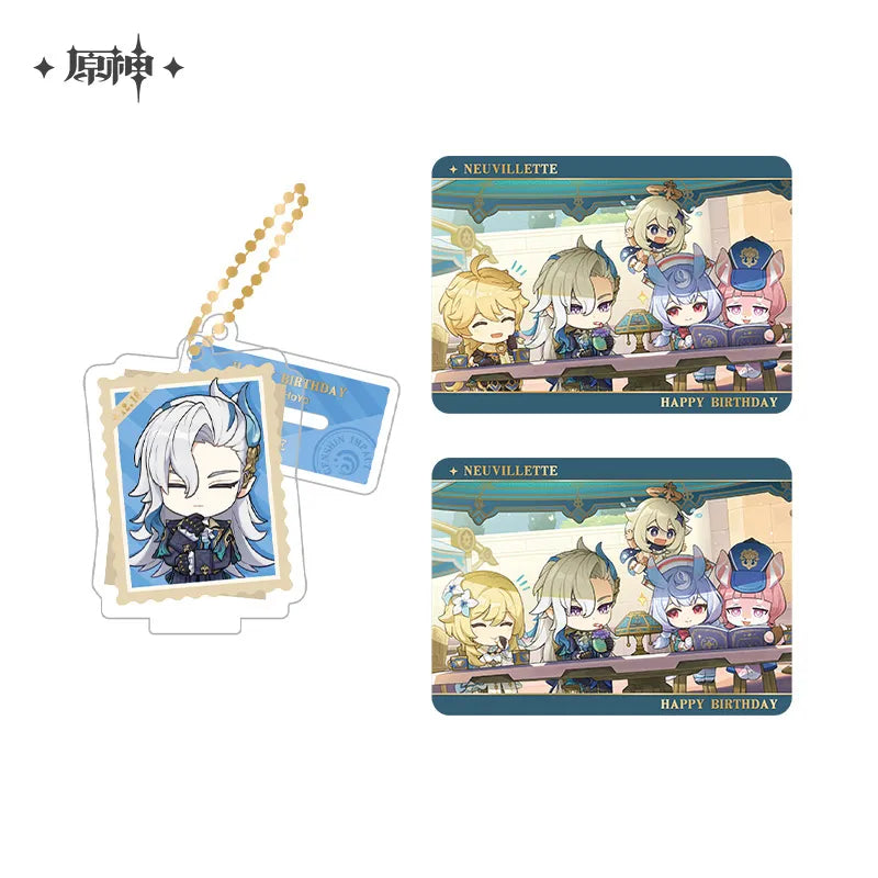 【Pre-Order】Genshin Impact - The Snapshot of a Jade-Covered Screen Character Standee Collection Card Set