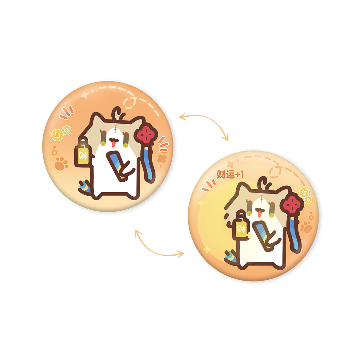 【Pre-Order】Wuthering Waves × YUE XIN MEOW - Daily Resonance Themed Lenticular Badge