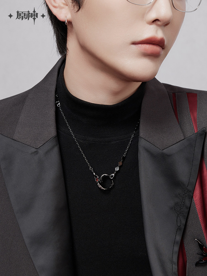 【Pre-Order】Genshin Impact - Arlecchino Impression Necklace & Ring Set
