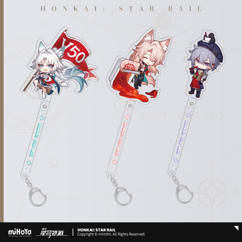 【Pre-Order】Honkai: Star Rail - Delicious Enjoyment Series Chibi Check-In Photo Stick