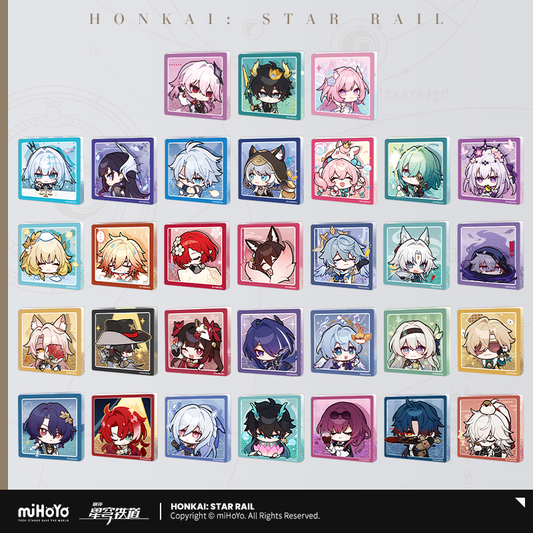 Honkai: Star Rail - Pom-Pom Gallery Quicksand Acrylic Fridge Magnet
