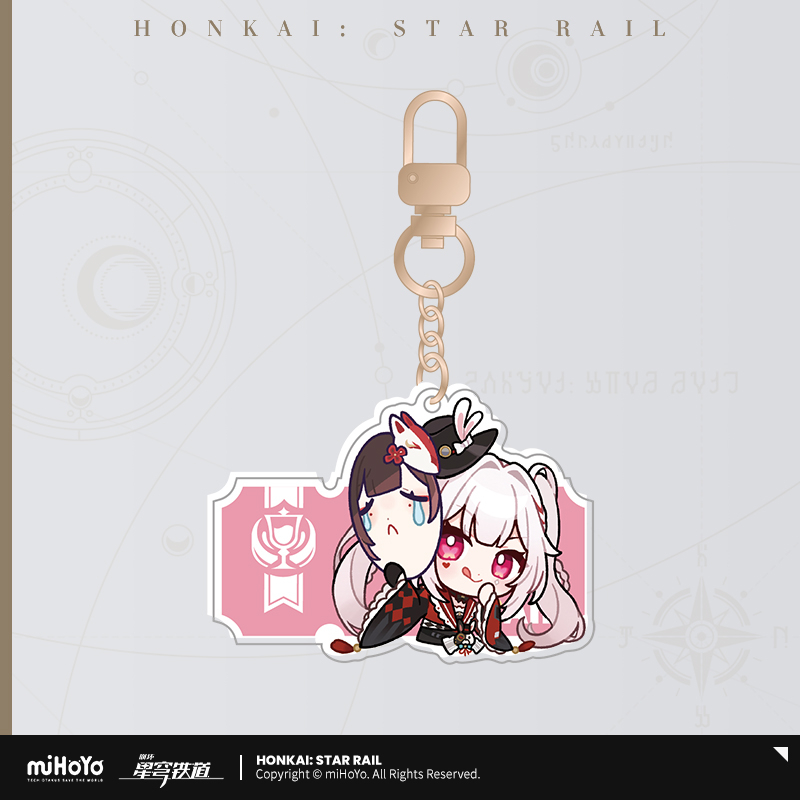 【Pre-Order】Honkai: Star Rail - Pom-Pom Gallery Acrylic Keychain