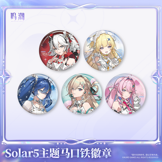 【Pre-Order】Wuthering Waves - Solar5 Themed Tin Badge