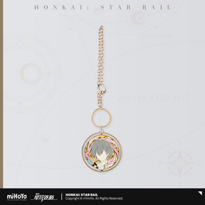 【Pre-Order】Honkai: Star Rail - Trailblazer Written Series Rotating Metal Keychain