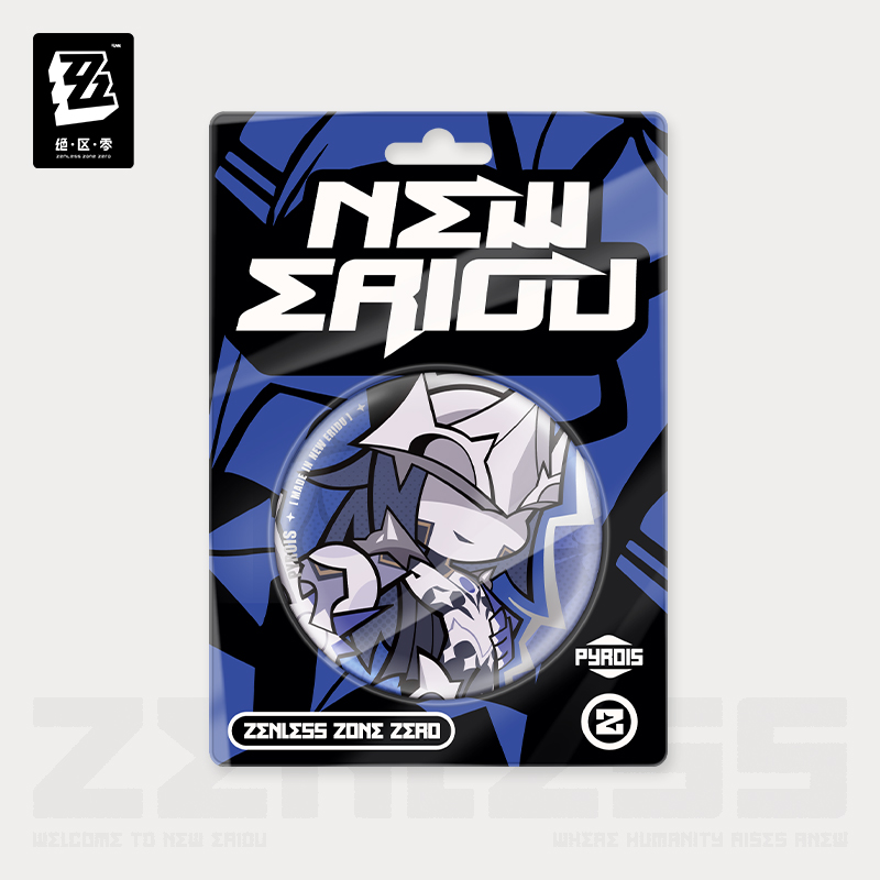 Zenless Zone Zero - New Eridu Series Chibi Badge: Random Play/Phaethon