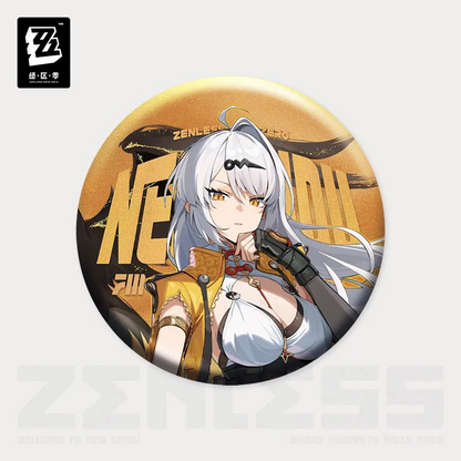 【Pre-Order】Zenless Zone Zero - Standing Design Series Tinplate Badge: Yunkui Summit