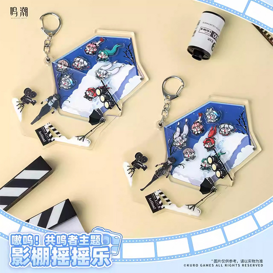 Wuthering Waves - Purr! Resonator Themed Studio Shakeable Acrylic Keychain